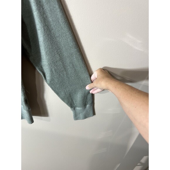 Daniel Cremieux Sweater Men’s Large Green 100% Extra Fine Merino Wool Pullover - Picture 9 of 14